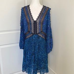 Rebecca Taylor silk dress sz 8